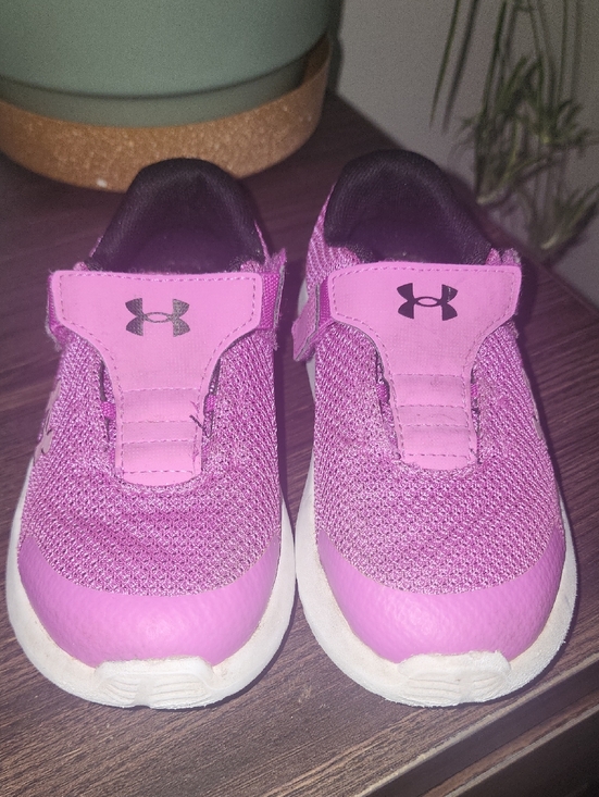 Under Armour Other - Under Armour Little Kids' Pink Mesh Slip-On Sneakers